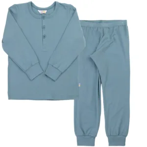 Joha Bambus Nattøj - Blå - Joha