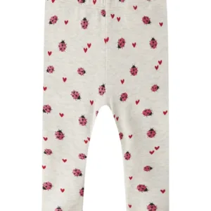 Name It Leggings - nbHaline - Mariehøne - Peyote Melange - Name It