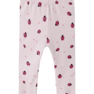 Name It Leggings - nbHaline - Mariehøne - Cradle Pink - Name It