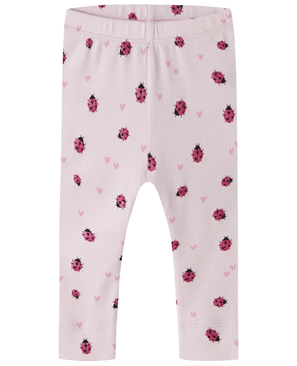 Name-It-Leggings-nbHaline-Mariehoene-cradle-pink-baby Name It Leggings - nbHaline - Mariehøne - Cradle Pink - Name It