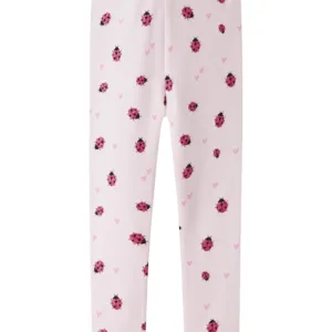 Name It Leggings - nmfHaline - Mariehøne - Cradle Pink - Name It