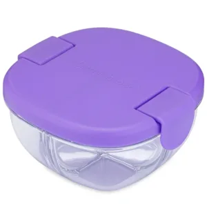 Yumbox Snack Bowl - 3 Rum - Haze Purple - Yumbox