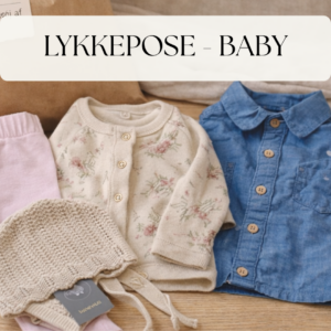 Lykkepose - baby - Unisex / lille / 62 - Hanevild