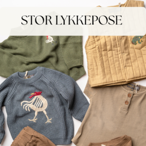 Lykkeposer - stor - Pige / 86 / Flerfarvet - Hanevild