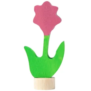 GRIMM'S Dekorativ Figur - Rosa blomst - GRIMM's