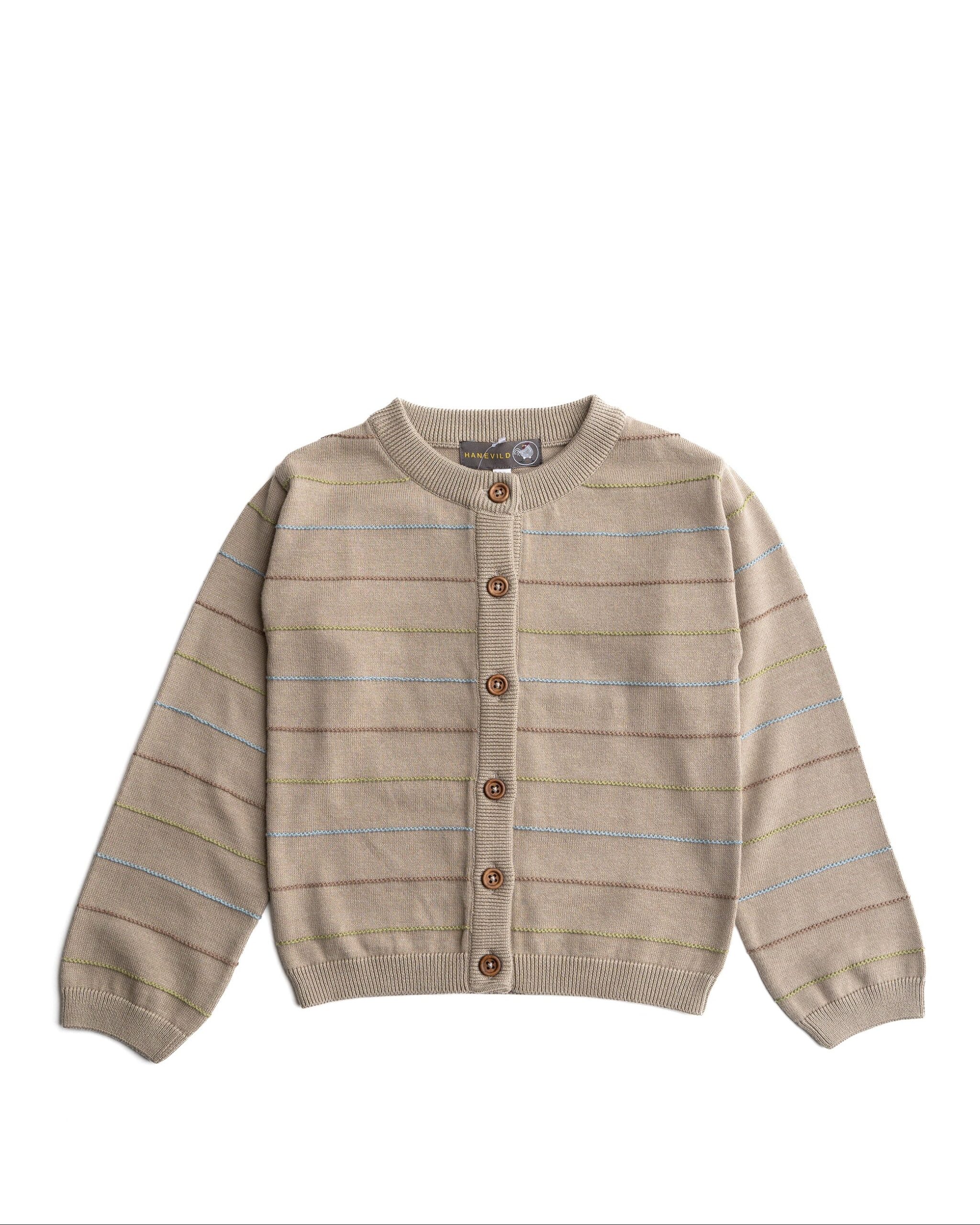 Lex_cardigan-Blouses-HV1413-Crockery Lex cardigan - Crockery / 86/92 - Hanevild