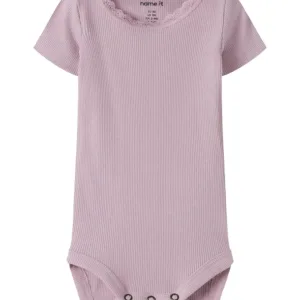 Name It Kortærmet Body - Kab - Fragrant Lilac - Name It