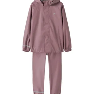 Name It Regntøj - NknDry10 Rain Set - Wistful Mauve - Name It