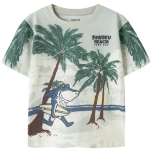 Name It T-shirt - NmmJark - Pale Aqua - Name It