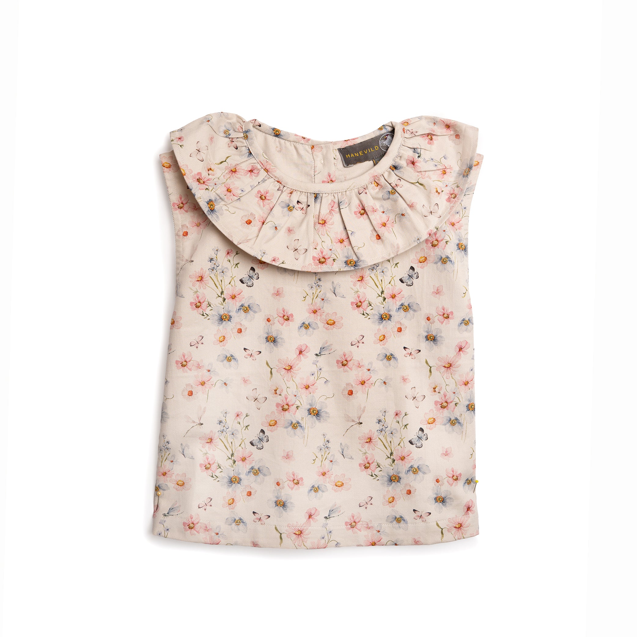 Sommer_t-shirt_til_piger-T-shirts-HV15544829-Summer_sand Sommer t-shirt til piger - Summer sand - 86/92 - Hanevild