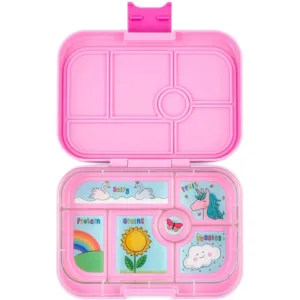Yumbox Madkasse m. 6 rum - Bento Original - Power Pink Enhjørning - Yumbox