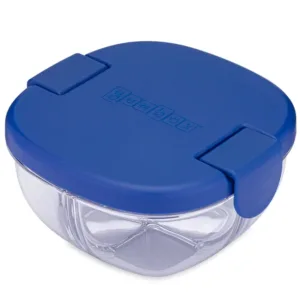 Yumbox Snack Bowl - 3 Rum - Navy Blå - Yumbox