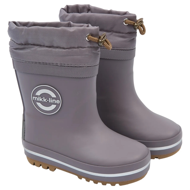Mikk-Line-Termostoevler-Shark Mikk-Line Termostøvler - Winter Wellies - Shark - Mikk-Line