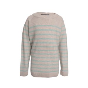 Bertil bluse, 100% merinould - cream oatmeal / 98 - Hanevild