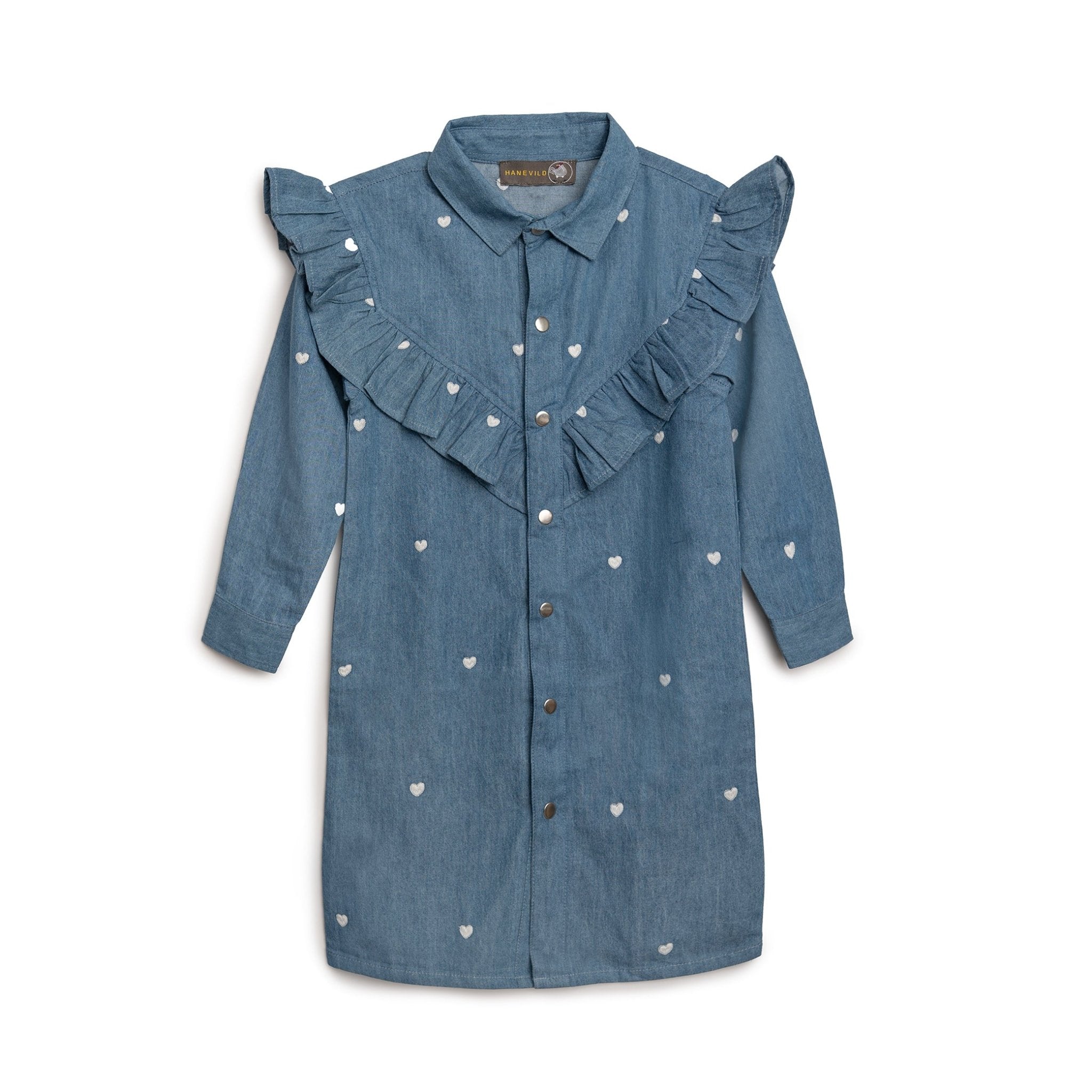 denim-kjole-med-hjertebroderi-denim-5726395 Denim kjole med hjertebroderi - denim - 62 - Hanevild