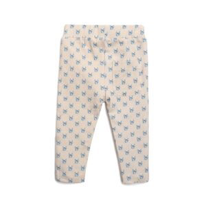 sløjfe leggings- til piger - Summer sand - 98 - Hanevild