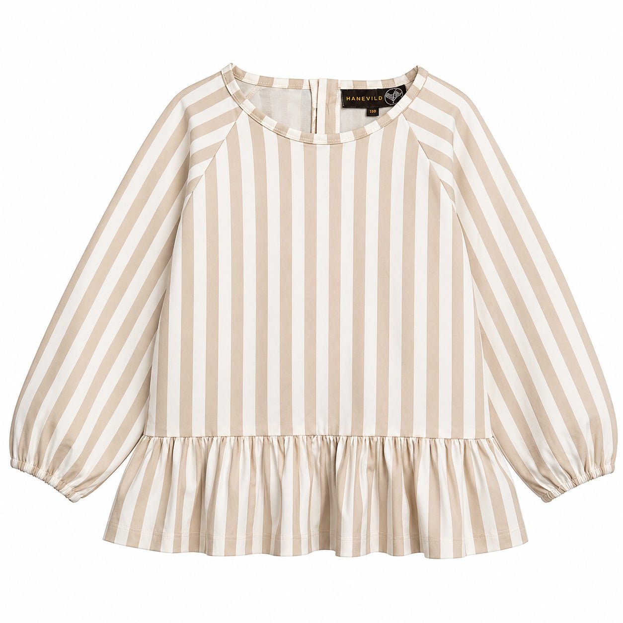 stribet-bluse-piger-summer-sand-4389783 Stribet bluse, piger - Summer sand - 86/92 - Hanevild