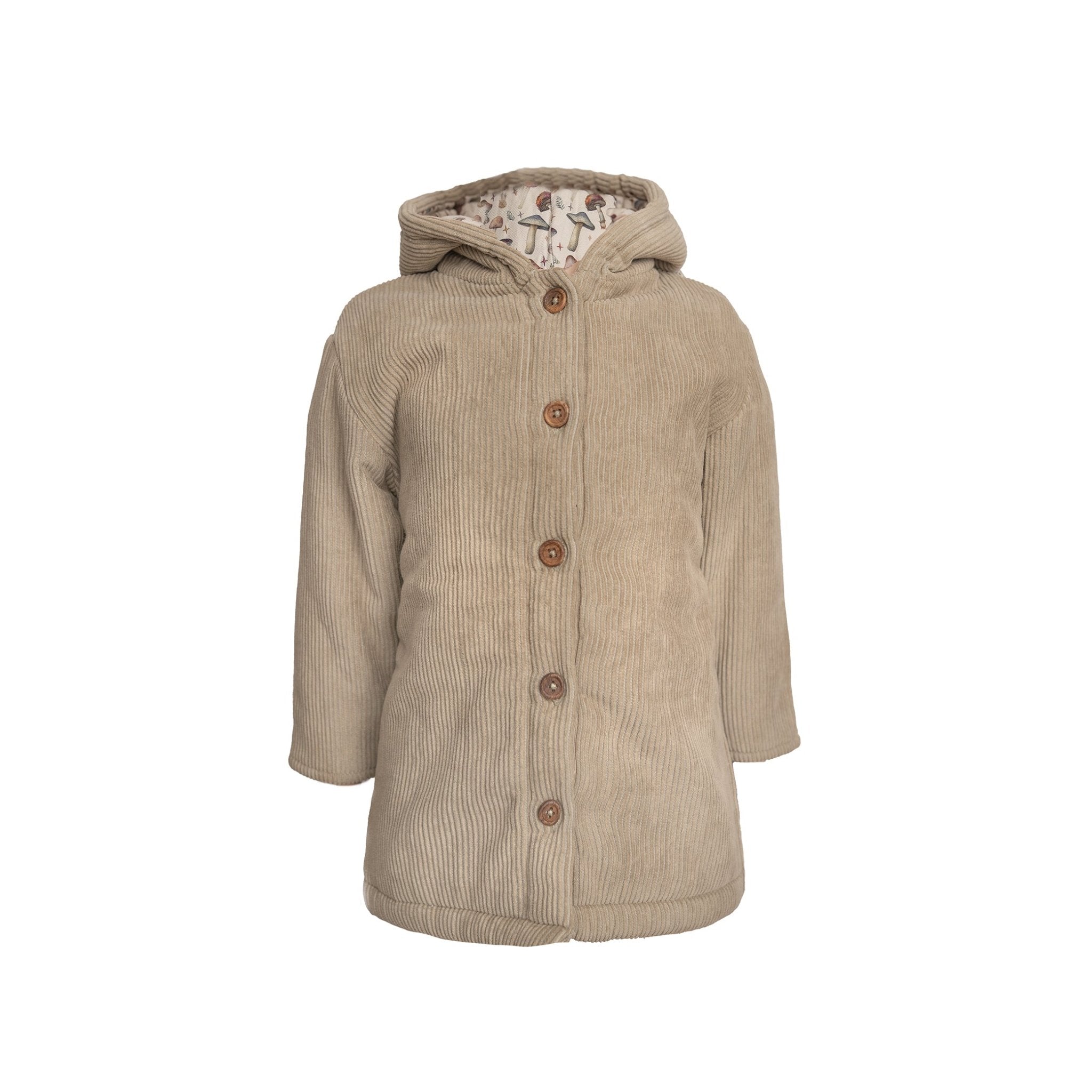 svampe-jakke-3343487 Svampe jakke - coriander / 86/92 - Hanevild