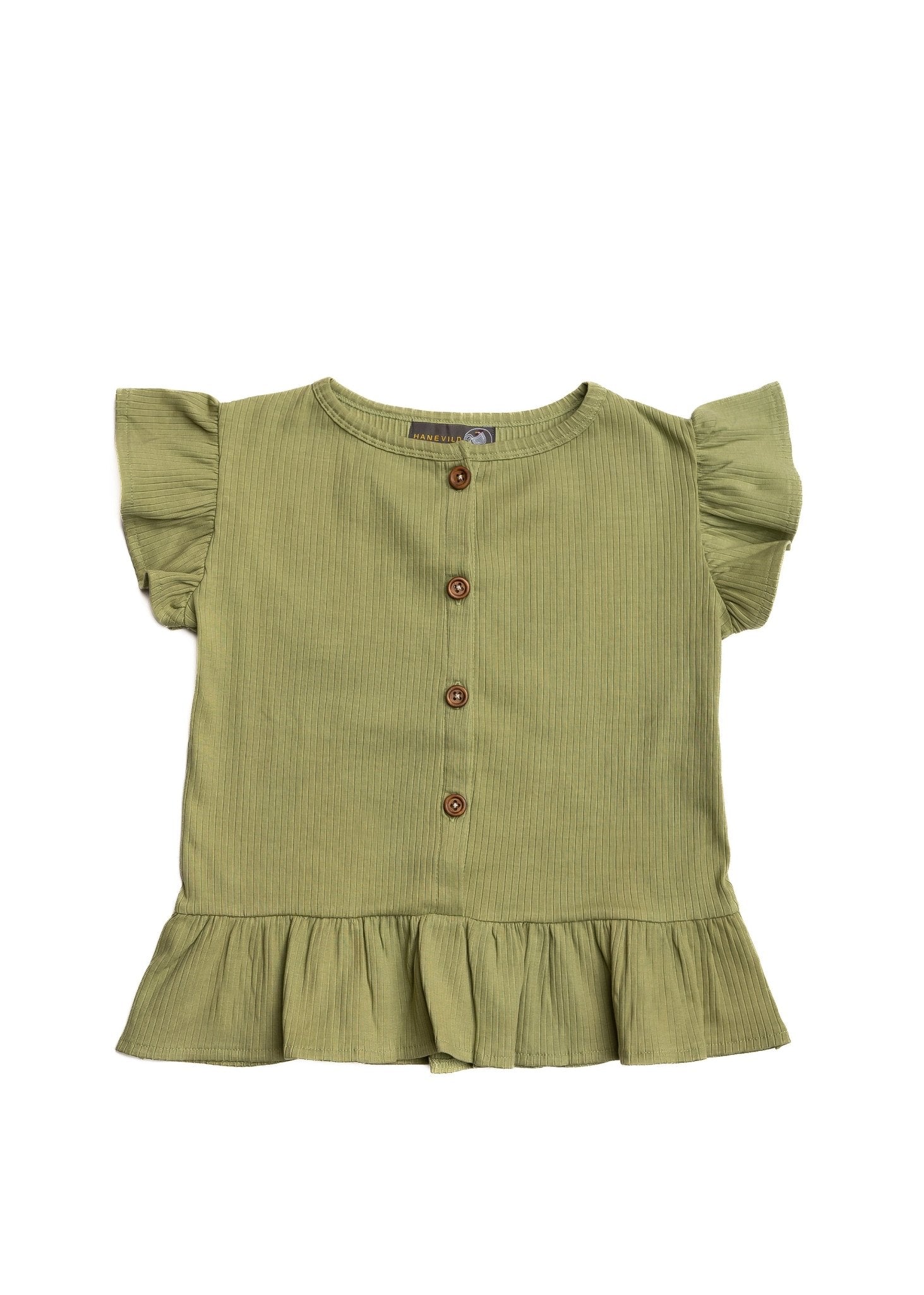 t-shirt-sage-2438533 T-shirt - sage - 86/92 - Hanevild