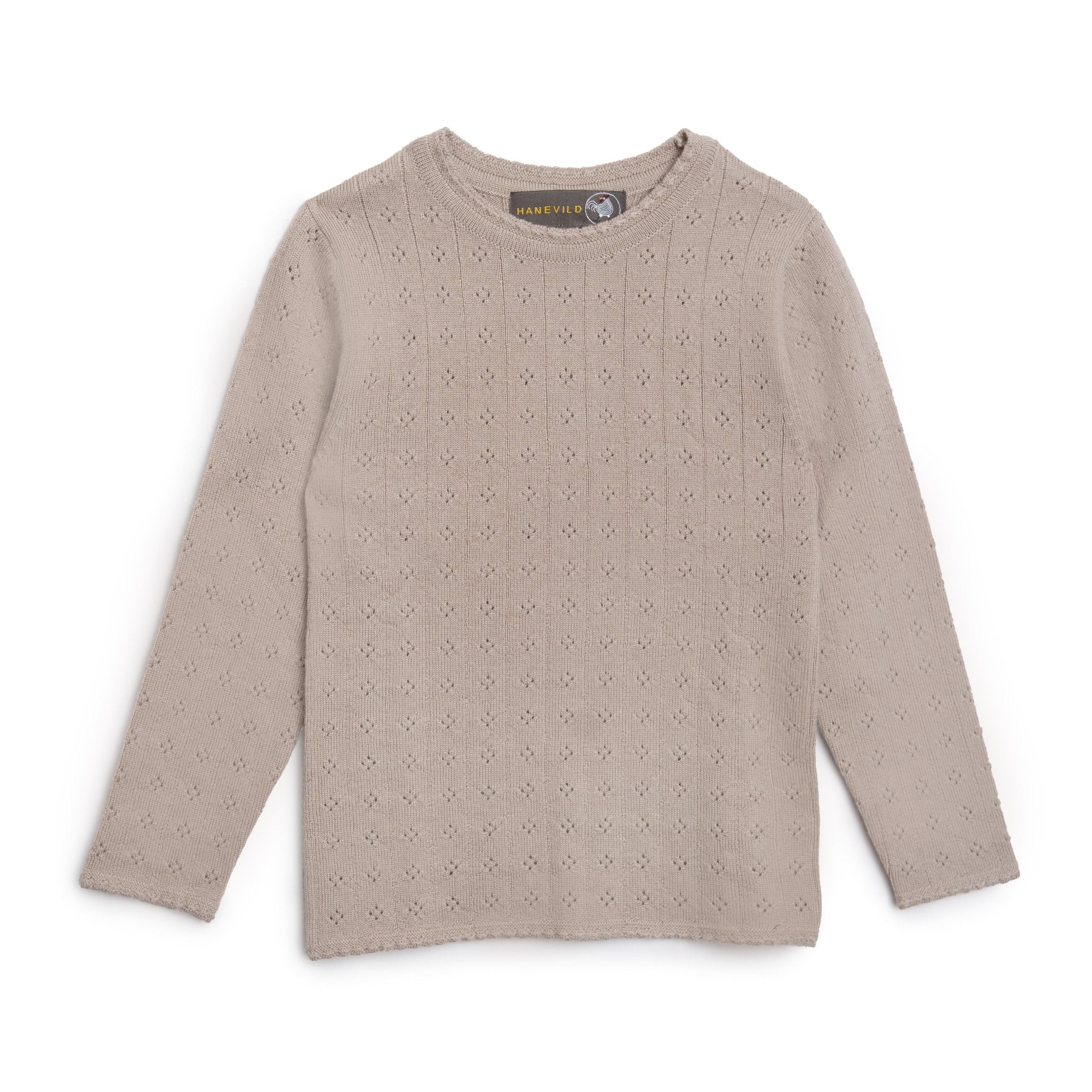 tynd-merinoulds-bluse-sand-merino-wool-7142593 Tynd merinoulds bluse - sand, merino wool - 98 - Hanevild