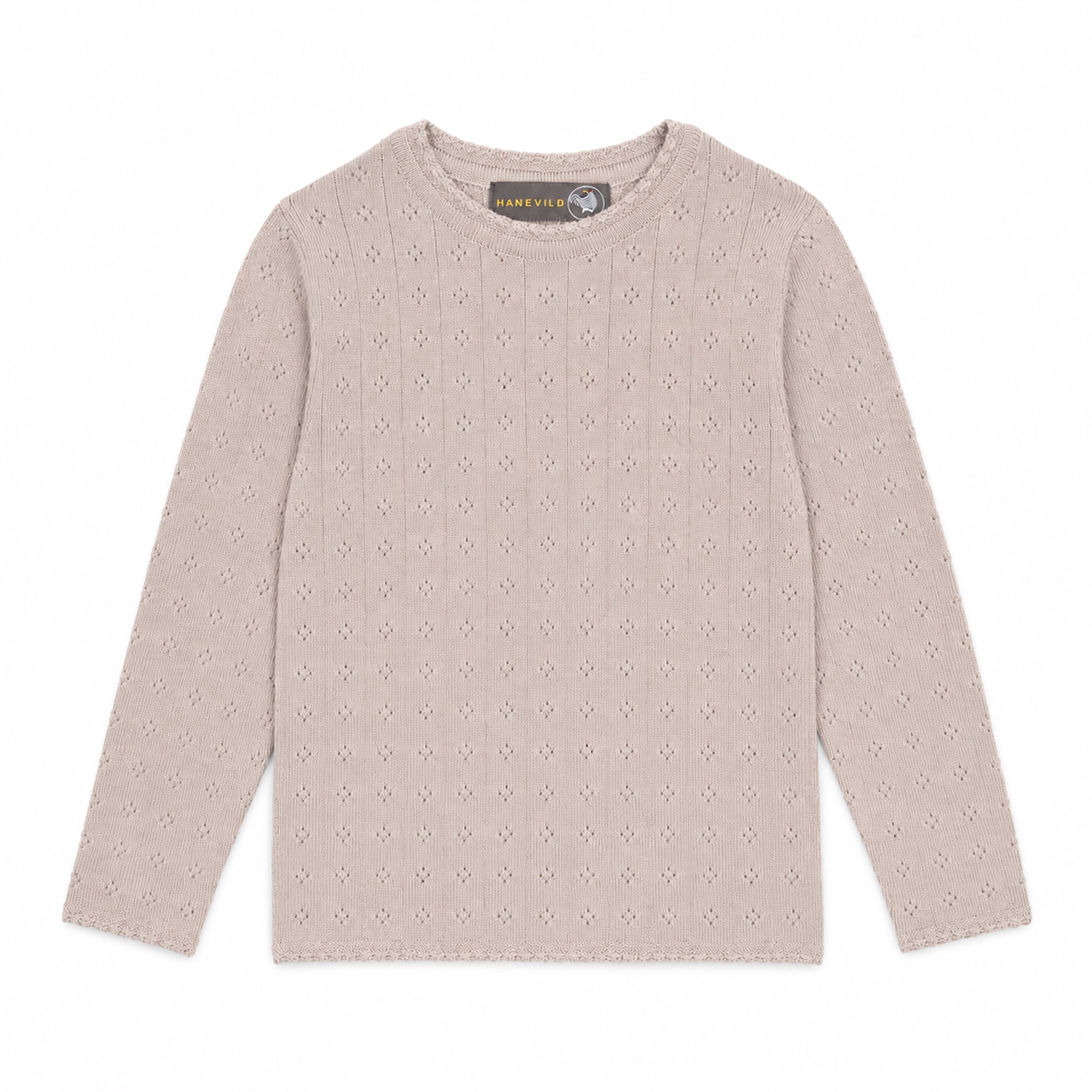 Tynd_merinoulds_bluse-Blouses-HV15548-sand_merino_wool Tynd merinoulds bluse - sand, merino wool - 98 - Hanevild