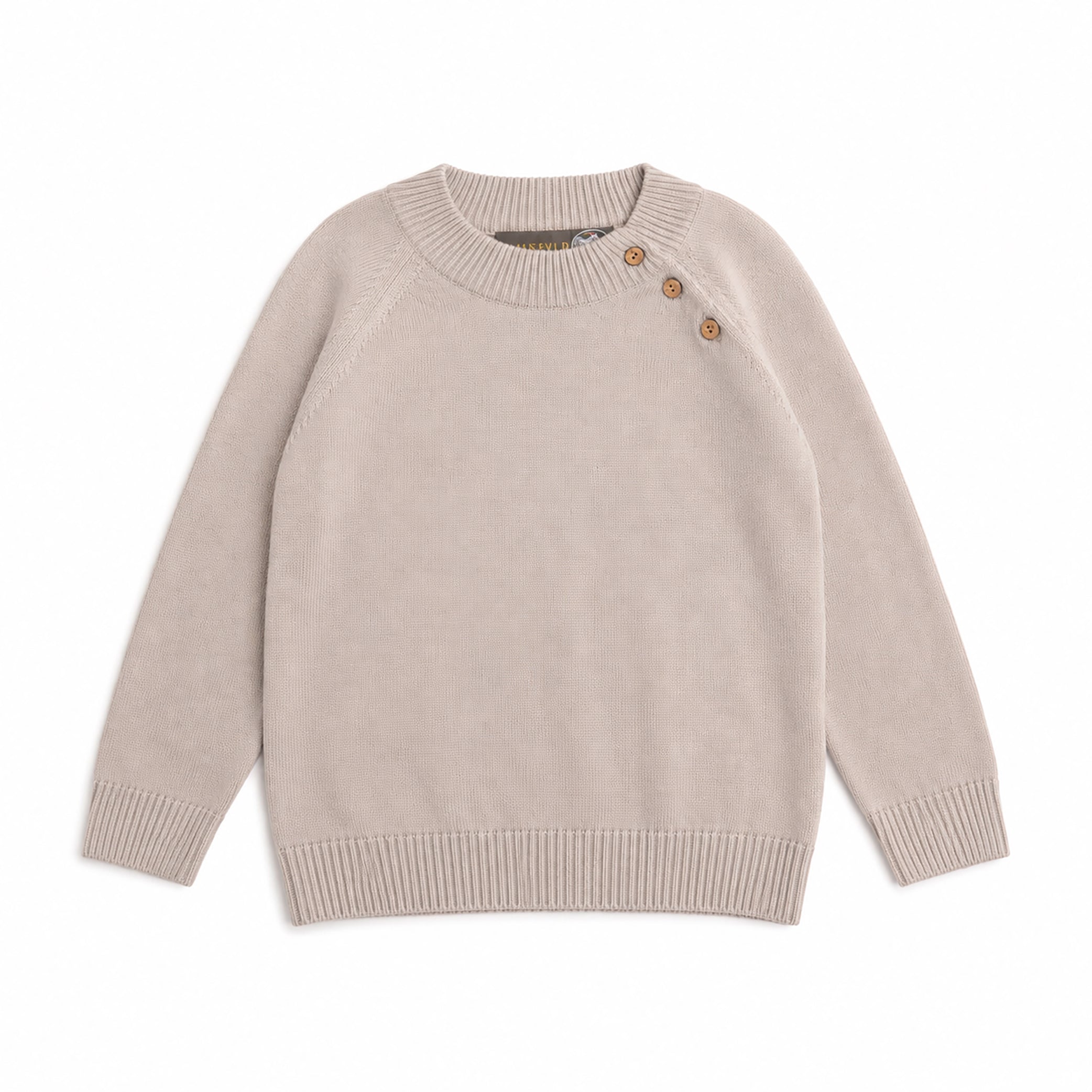 Tynd_merinoulds_bluse-Blouses-HV155481-sand_merino_wool Tynd merinoulds bluse - sand, merino wool - 98 - Hanevild