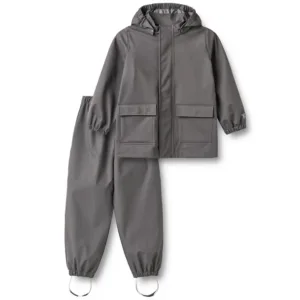 Wheat Regntøj - Ola - Dark Charcoal - Wheat
