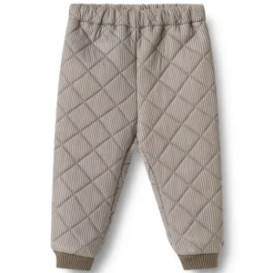 Wheat Termobukser - Alex - Brown Stripe - Wheat