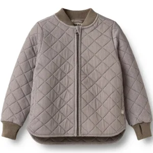Wheat Termojakke - Loui - Brown Stripe - Wheat