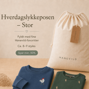 Hverdagslykkeposen  Stor - Pige / 86 - Hanevild