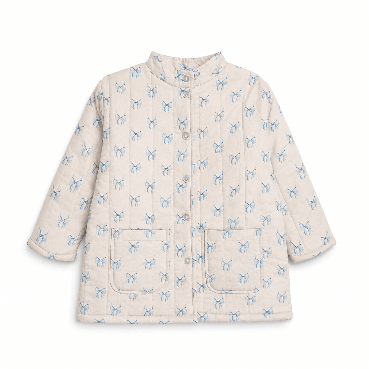 sloejfe-jakke-til-piger-summer-sand-8016880 Sløjfe jakke - til piger - Summer sand - 86/92 - Hanevild
