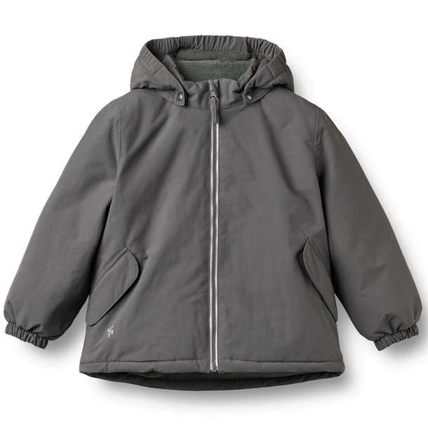 Wheat-Vinterjakke-Svende-Dark-Charcoal Wheat Vinterjakke - Svende - Dark Charcoal - Wheat