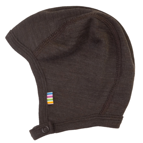Joha-Hue-Uld-Silke-Moerkebrun-Melange Joha Hue - Uld/Silke - Mørkebrun Melange - Joha