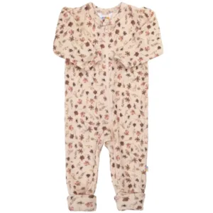 Joha Natdragt - Uld - Blomsterprint Light pink - Joha