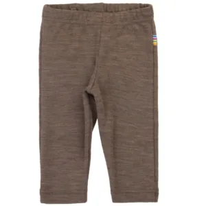 Joha Uld/Silke Leggings - Brun Melange - Joha