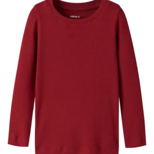 Name It Bluse - nmnKAB - Red Dahlia - (FORUDBESTILLING lev. okt) - Name It
