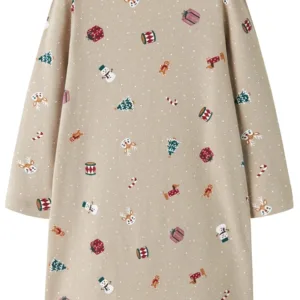 Name It Julenatkjole - Vismas - Pure Cashmere Christmas - (FORUDBESTILLING lev. okt) - Name It
