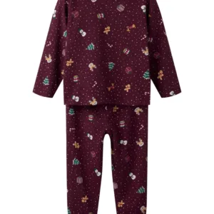 Name It Julenattøj - Vismas - Burgundy Christmas - (FORUDBESTILLING lev. okt) - Name It