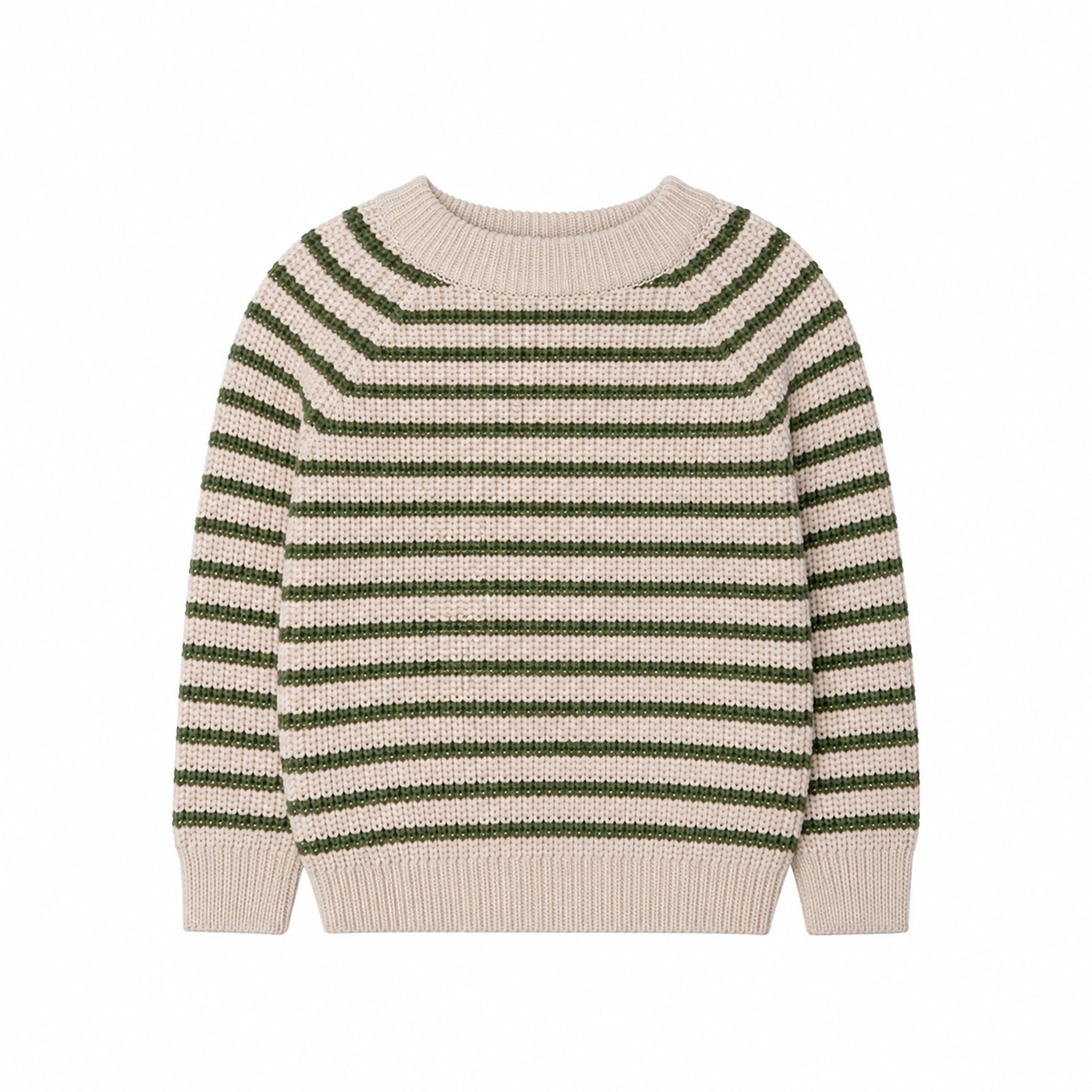 christian-sweater-green-stripe-2533620 Christian sweater - green stripe - 80 - Hanevild