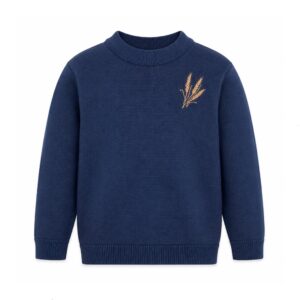 Wheat sweater - navy - 86/92 - Hanevild