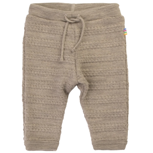 Joha-Bukser-Uld-Beige-Melange Joha Bukser - Uld - Beige Melange - Joha