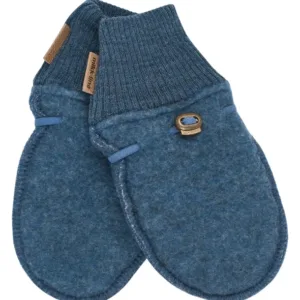 Mikk-Line Luffer - Uld - Blue Melange - Mikk-Line