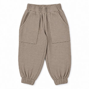 Loosefit-bukser i bomuld  beige - 86 - Hanevild