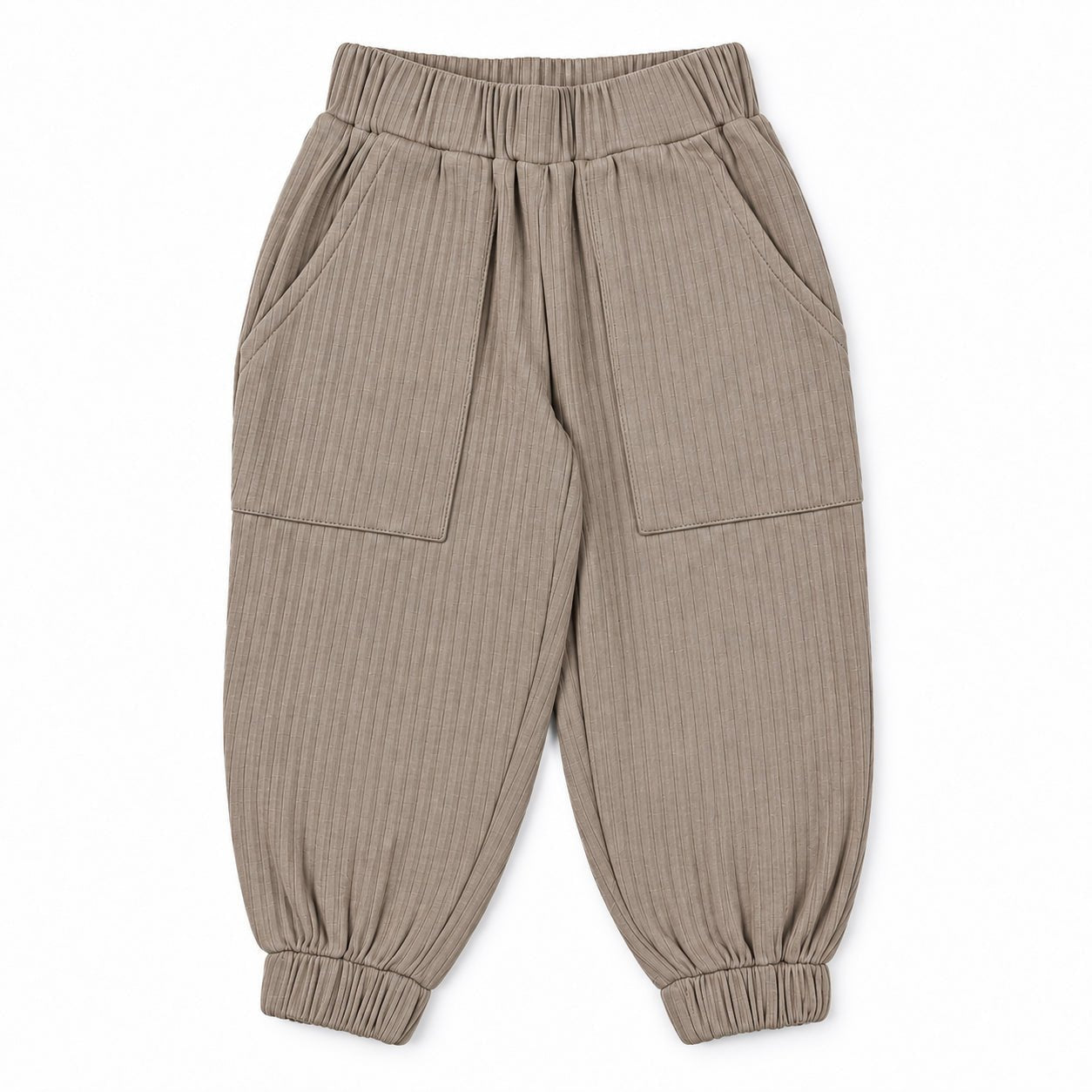 loosefit-bukser-i-bomuld-beige-1087345 Loosefit-bukser i bomuld beige - 86 - Hanevild