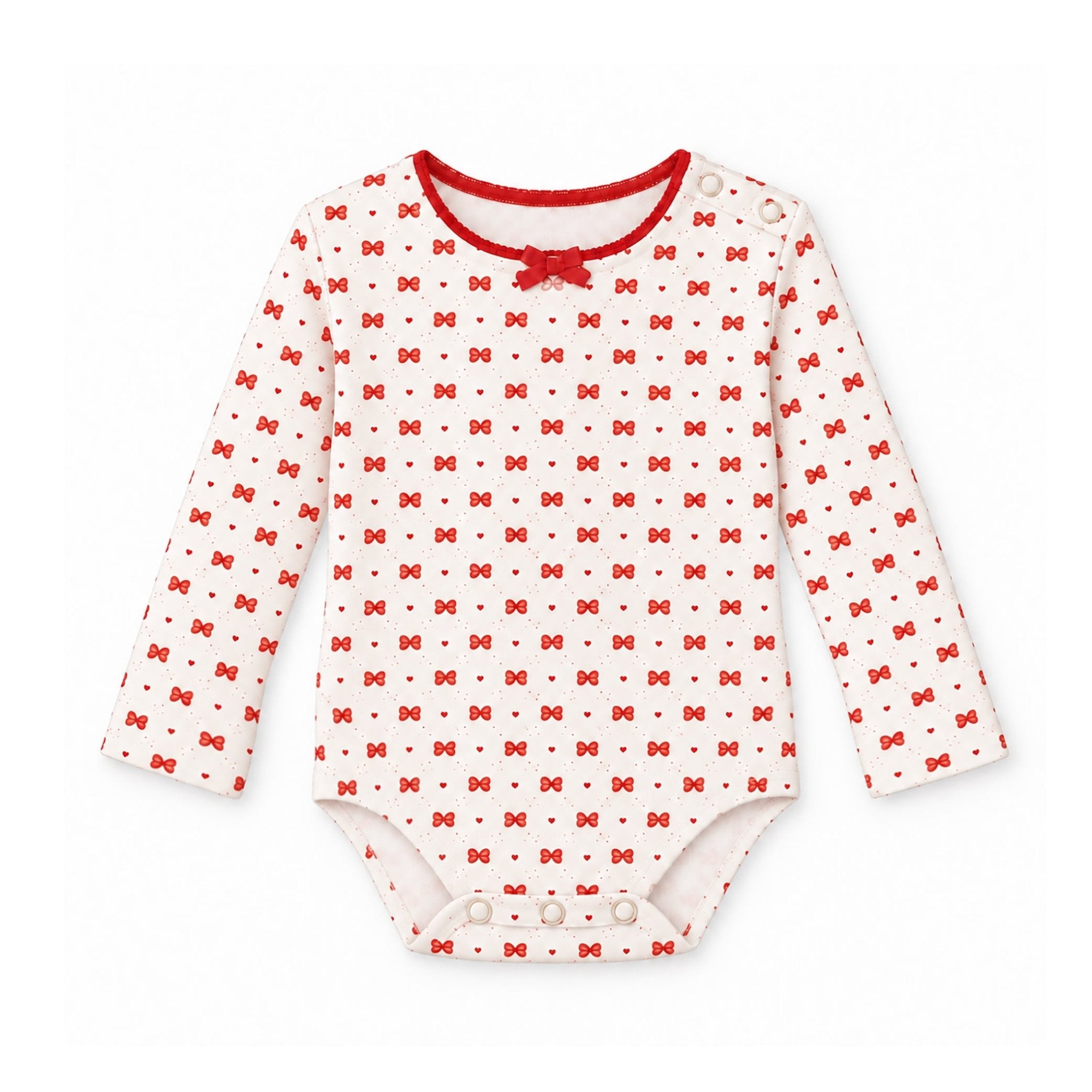 sloejfe-romper-i-oekologisk-bomuld-7681739 Sløjfe bodystocking i økologisk bomuld - 62 - Hanevild